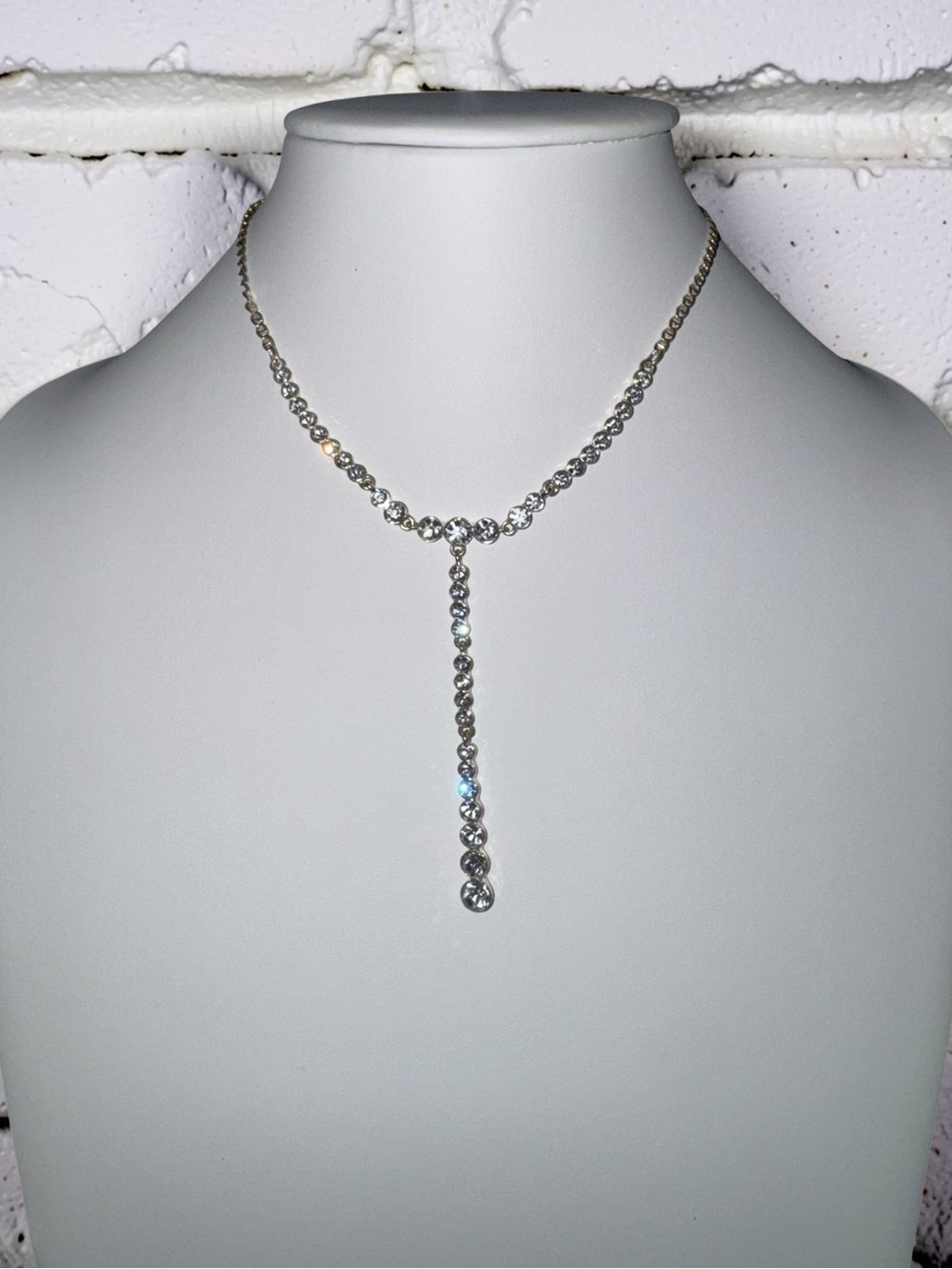 Givenchy Lariat Tennis Necklace - Picture 2 of 7